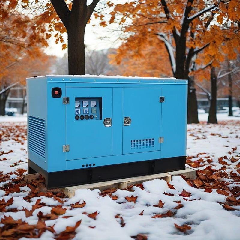 Independent Operation Diesel Generator Construction Temporary Power Solutions Low Three-Phase Silent Emergency Standby Unit