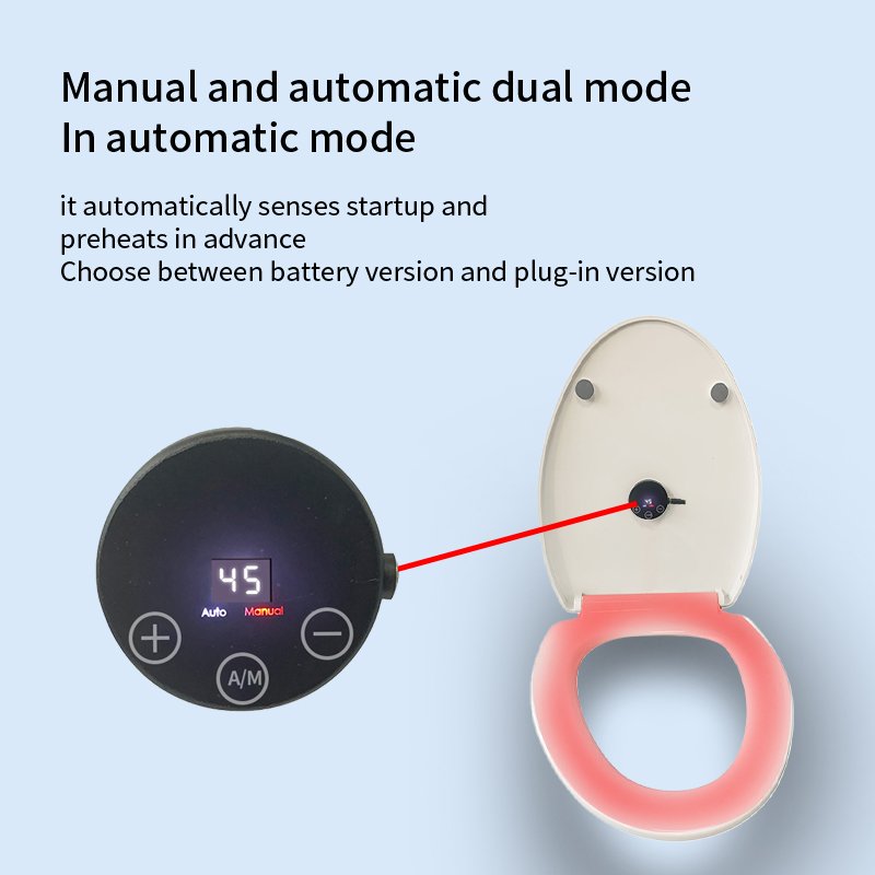 Toilet Lid Smart Fast Heating Toilet Wc Seat Electronic pp Bidet Smart Electric Heated Toilet Seat