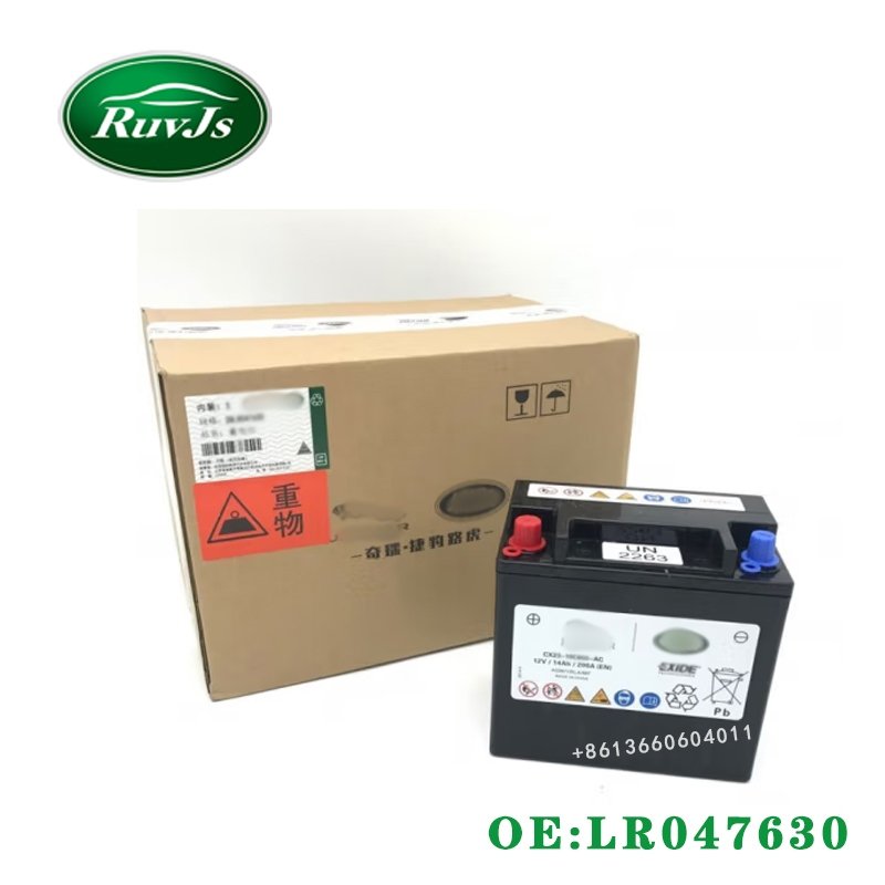 RuvJs Car Parts Battery LR047630 LR033232 JDE32902 C2Z16703 for Land Rover Range Rover Evoque Discovery Sport Defender Jaguar
