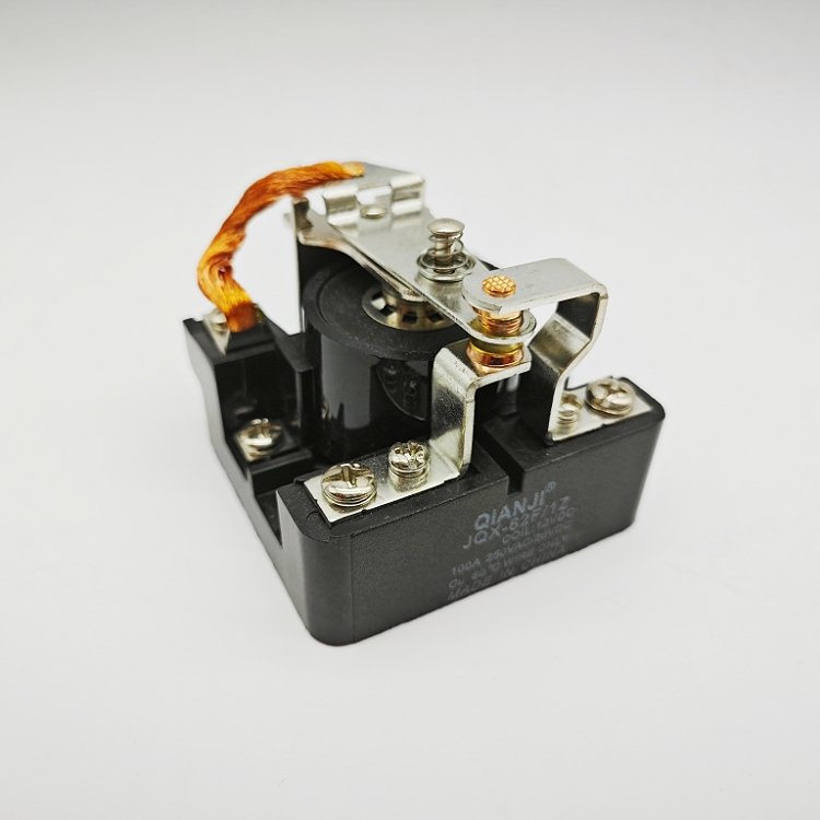 QIANJI 120A 12v Mini Magnetic Latching Starter High Voltage Adjustable Flasher Auto Relay Socket Module Starter Electric