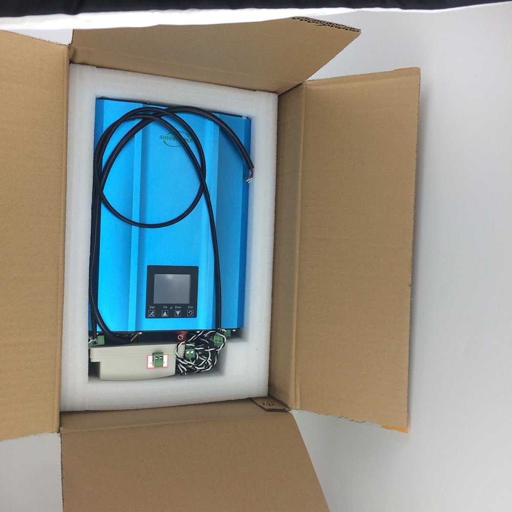 Solar on Grid Tie Inverter 1000W 1200W DC48V to AC110V230V with Limiter Sensor Power Converter Battery Discharge Auto Limit