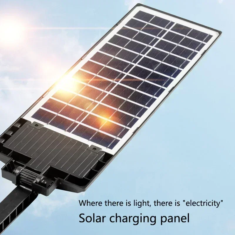 Hot 4/6/8/10/12 Heads Powerful Outdoor Solar Lights 504 LED Garden Lamp Solar Panel Lamps Waterproof Motion Sensor Street Light