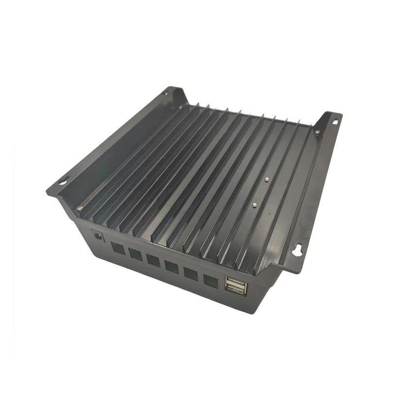 12V 24V 36V 48V Automatic Identification Home Intelligent Solar Charging Controller USB Manual DC 60A/80A/100A Solar Controller