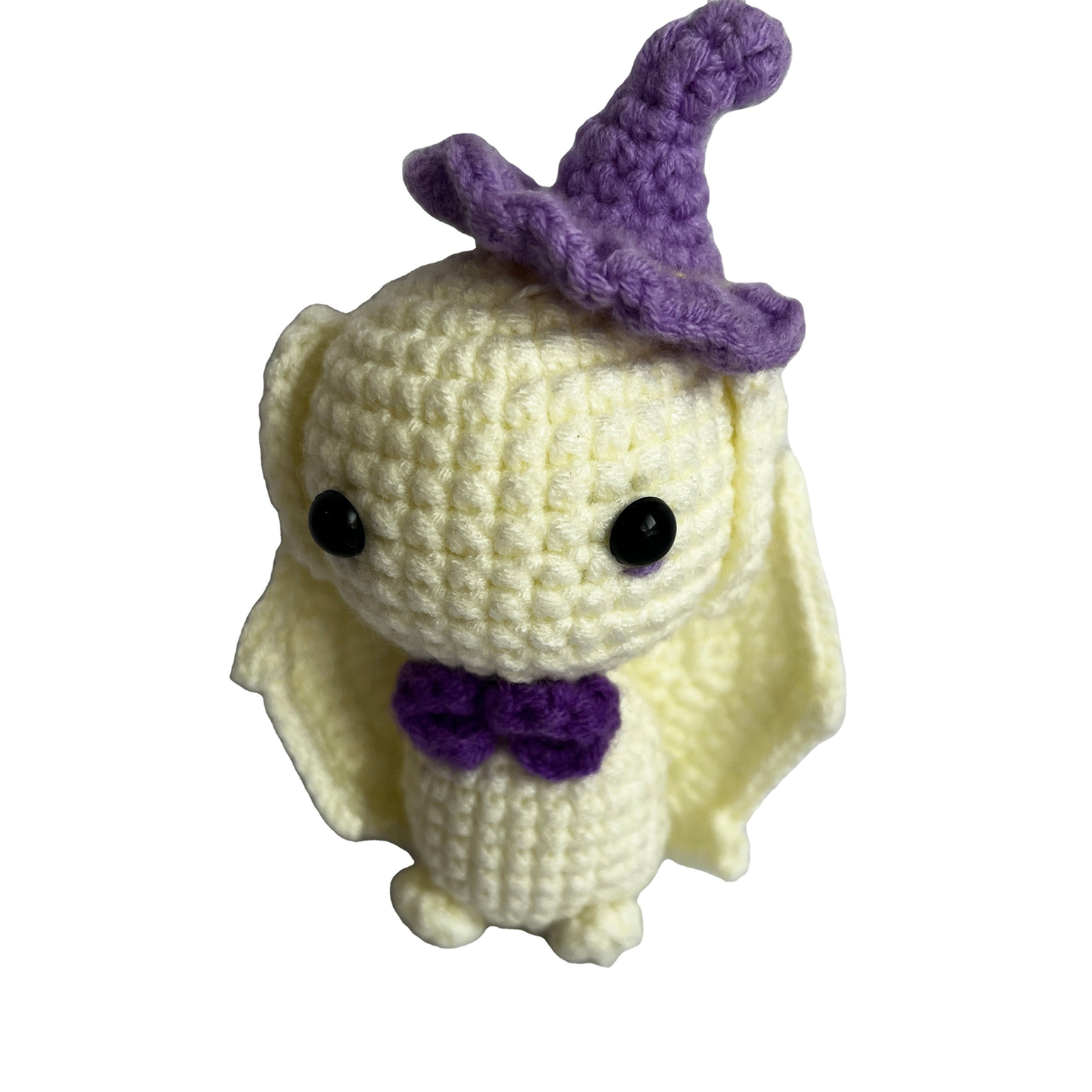 Crochet Kit for Beginners Starter Kit with Video Tutorials for Adults & Kids, Knitting Kit with Black Yellow Bee White