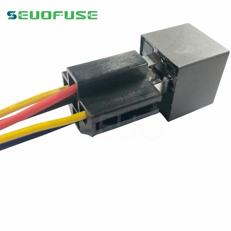 Auto Fused Relays 12v/24V 30a/40A 4/5pin Automotive Relay with Hot Sale