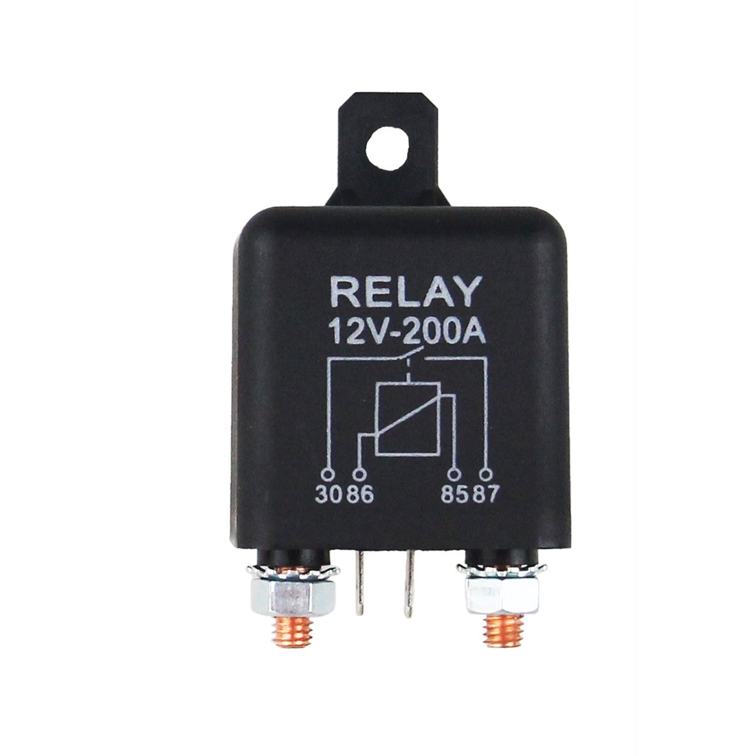 China Manufacturer Heavy Duty 200A Starter Relay Auto 12V/24V Electric Power Safety Relays