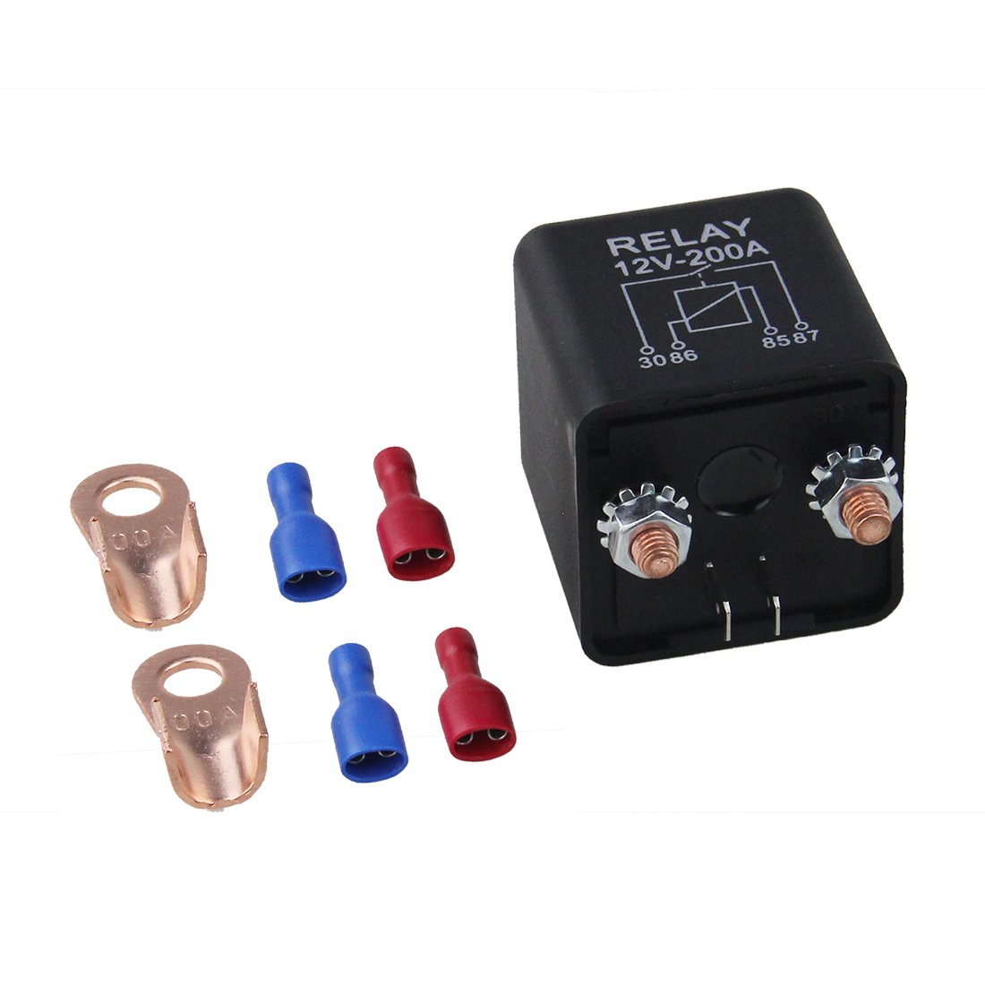China Manufacturer Heavy Duty 200A Starter Relay Auto 12V/24V Electric Power Safety Relays