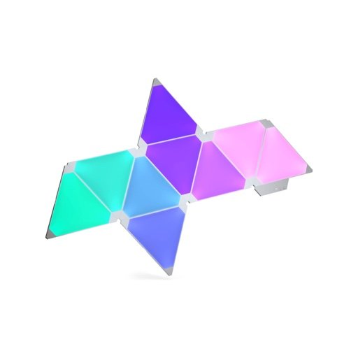 Senseled Triangle Panel Aurora Smart Lighting LED Panel Starter Kit 9pcs X 2w RGBW Led Triangel Panel Lights