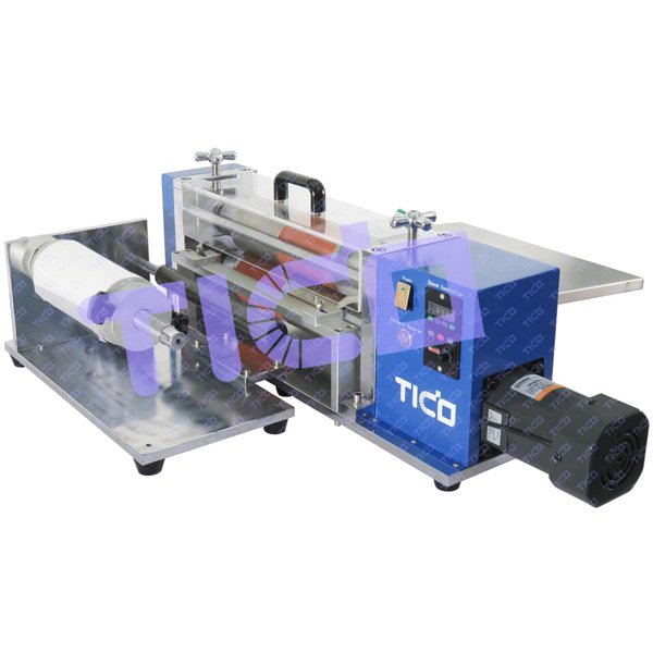 High Quality Semi-auto Battery Electrode Slitting Machine Lab Lithium Battery R&D Machine With Winder &Unwinder