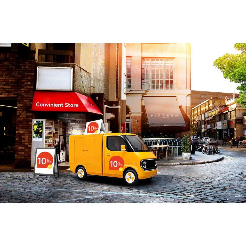 Manufacturer-Supplied 10t Mini Electric Cargo Van Cheaper Alternative to Traditional Cargo Trucks
