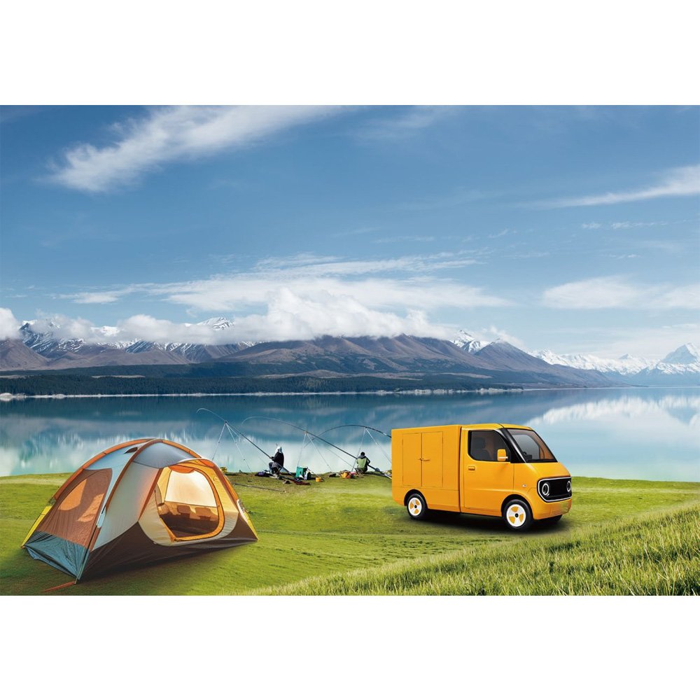 Manufacturer-Supplied 10t Mini Electric Cargo Van Cheaper Alternative to Traditional Cargo Trucks