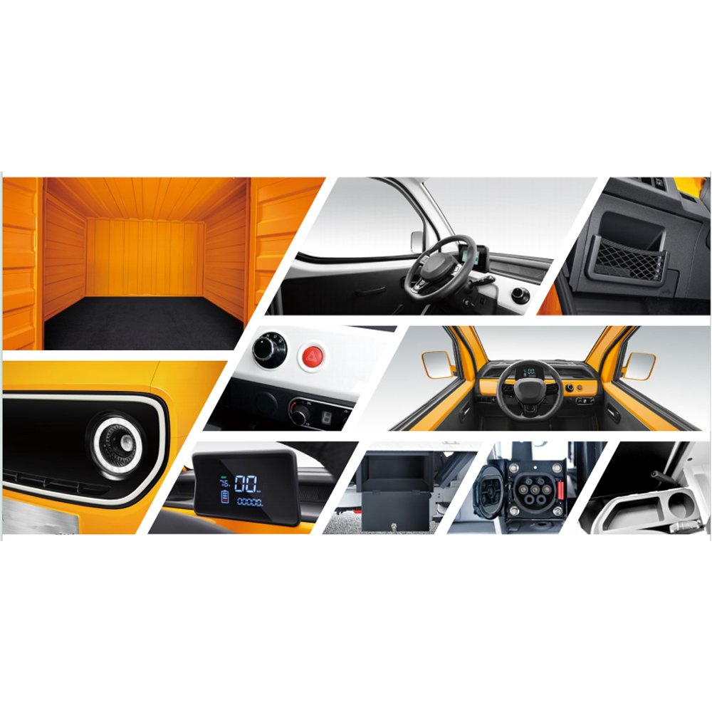 Manufacturer-Supplied 10t Mini Electric Cargo Van Cheaper Alternative to Traditional Cargo Trucks
