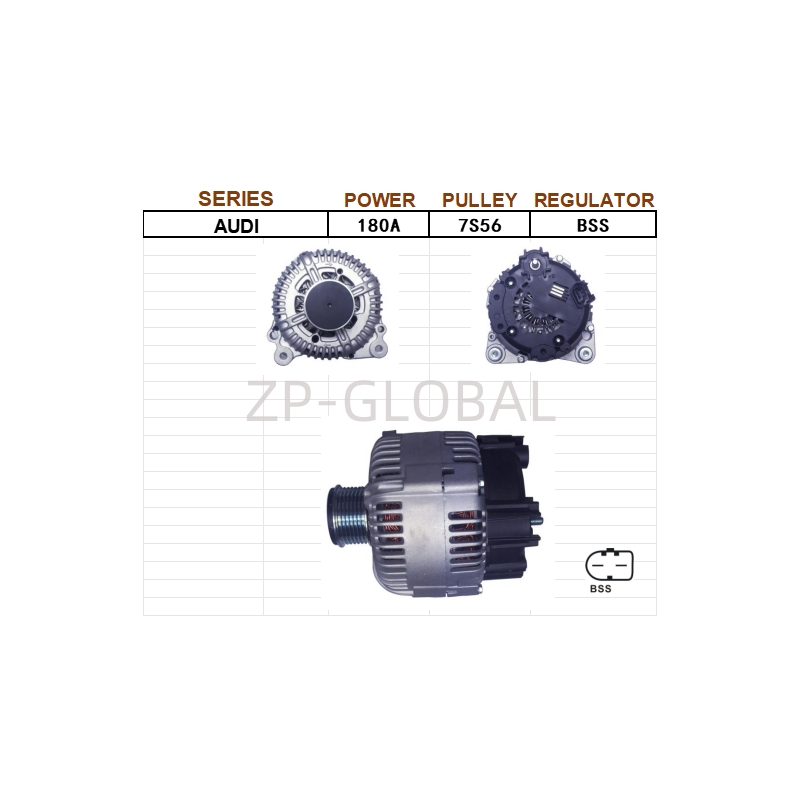 Car Auto Alternator Voltage Regulators 021 903 016 for Audi Q7 Touareg 3.6 (07-09)