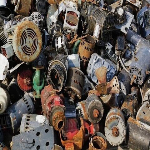 Used Electric Motor Scrap Used Alternator Starter Scrap