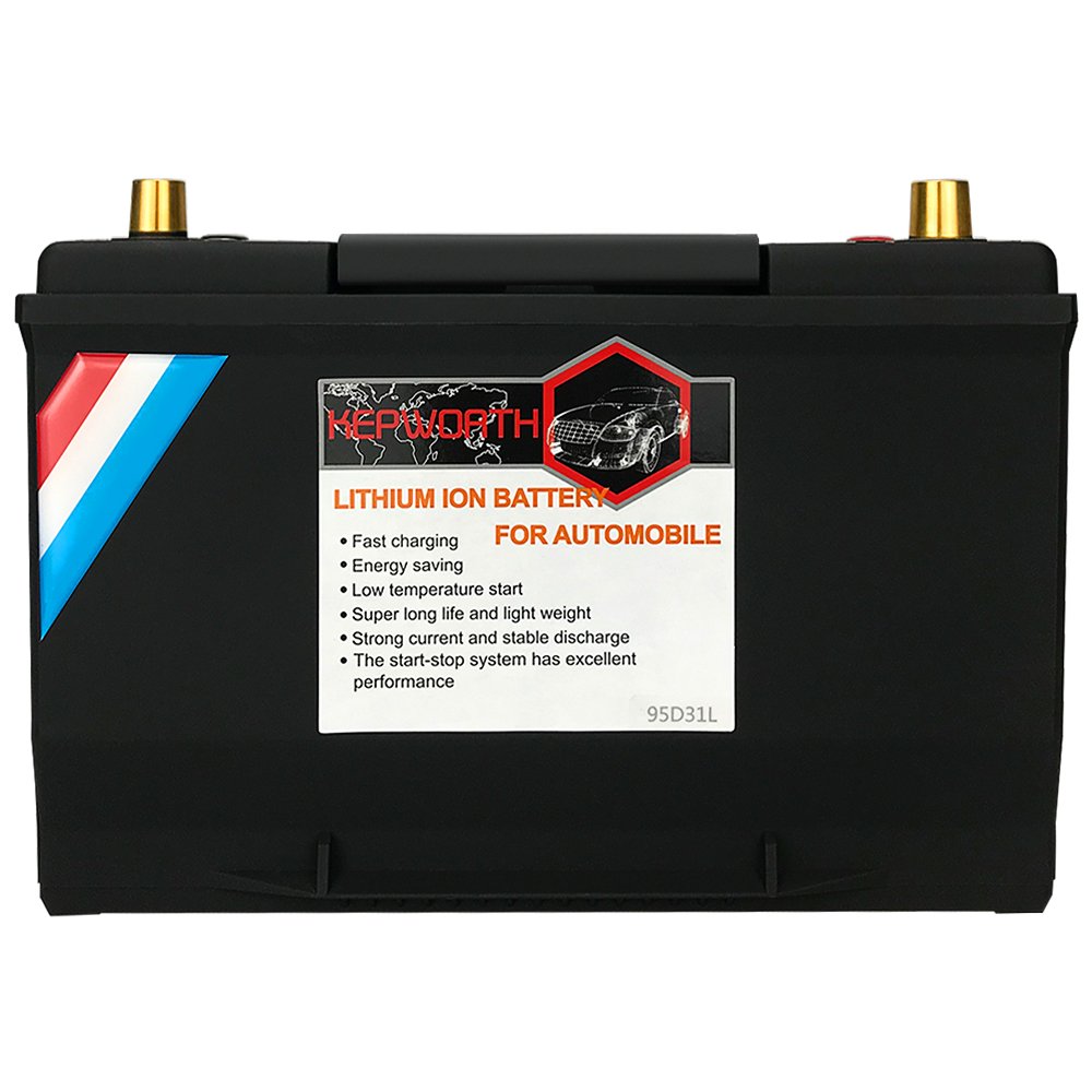 Factory Directly Sale Vehicle Battery SLA Replacement Lifepo4 Auto Starter 1600CCA Lithium Ion Car Battery With BMS