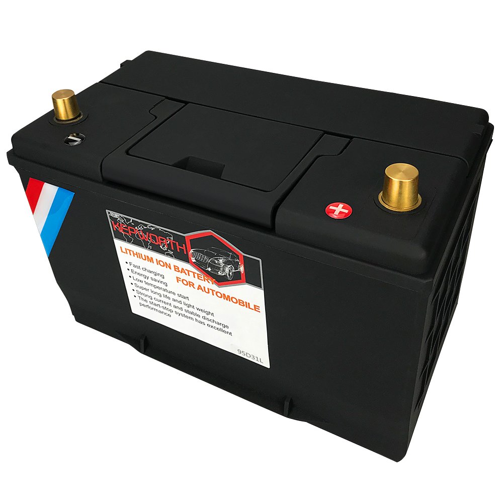 Factory Directly Sale Vehicle Battery SLA Replacement Lifepo4 Auto Starter 1600CCA Lithium Ion Car Battery With BMS