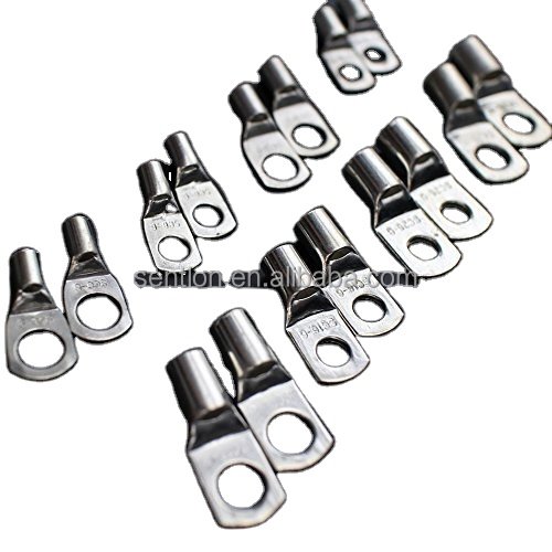 SC Series Copper Tube Terminals Cable Lug Heavy Duty Battery Eyelets Lug Ends Starter Ring Connector