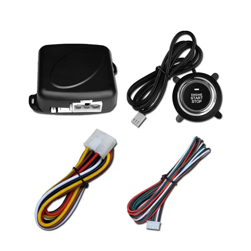 Factory Wholesale 12V Universal Car One Click Start Remote Control System for Car Modification, Van, Sedan, Universal Model
