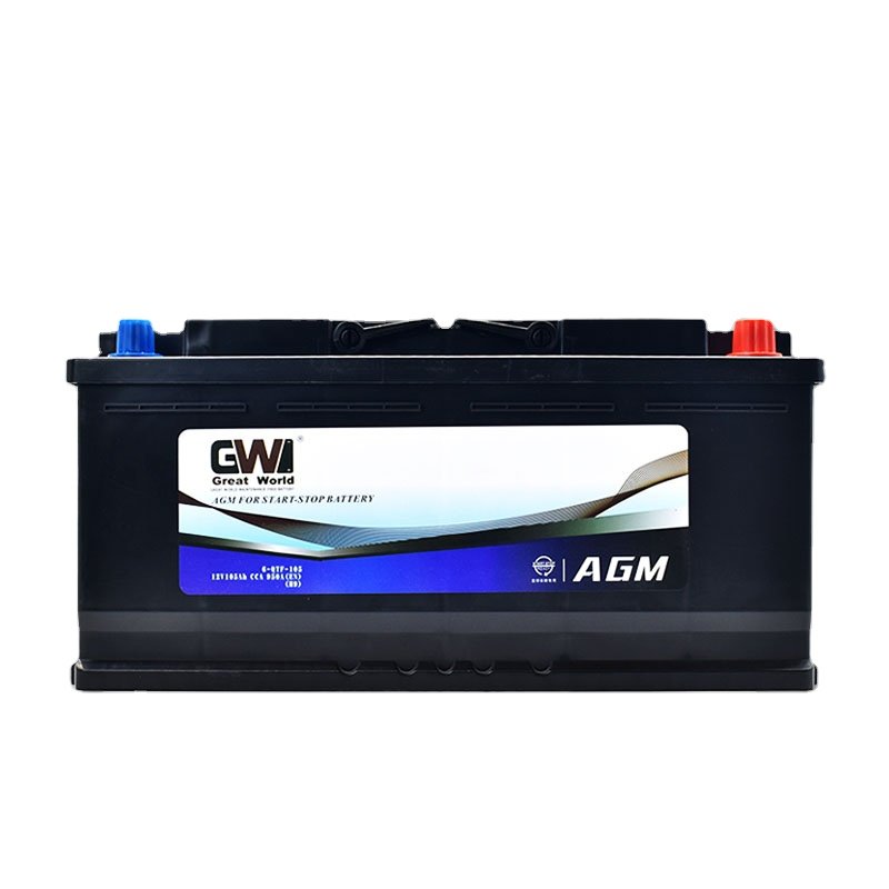 Latest Technology Wholesale Mf Car Batteries AGM-60 60Ah 12v AGM Battery Rechargeable Other Auto Batteries