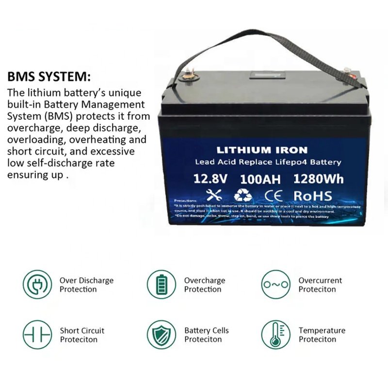 High Quality 12v 100ah Solar Auto Battery Pack Maintenance Free Starter Stop Car Batteries for Cars Supplier