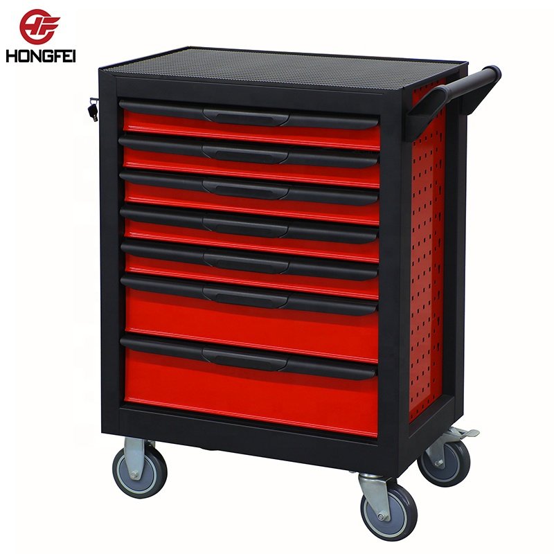 Heavy Duty Tool Cabinet Trolley Starter Mechanic Tool Set