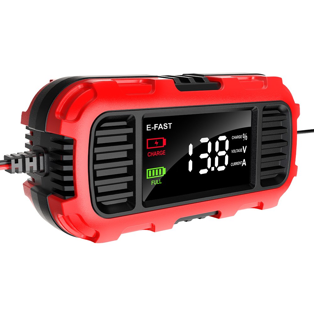 Wholesale Price Intelligent Lcd 12v 2a Motorcycle Lead Acid Battery Charger Automatic Shutdown Tricycle Scooter Battery Charger