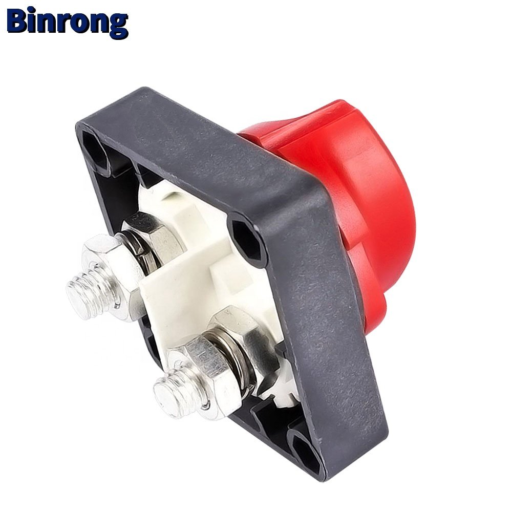 Rotary Switch Battery Disconnect Master Cut Off Switch for Marine Boat RV ATV UTV Vehicles