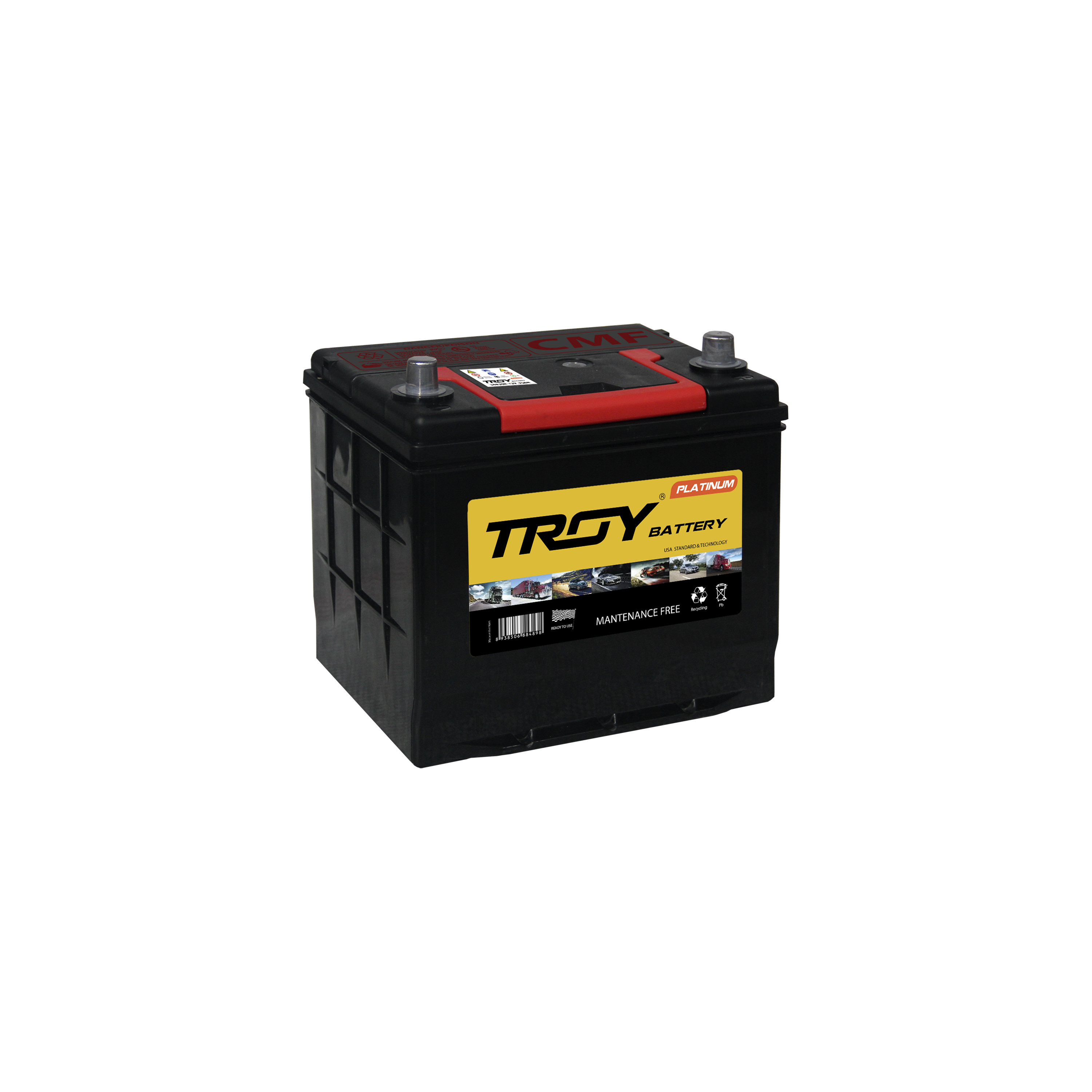 Deep Cycle 12V Battery JIS Standard CMF 55D23 R Battery for Car and Truck High Quality Made in Vietnam