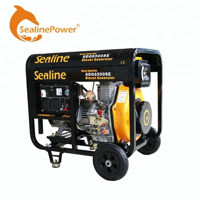 5kva Alternator Single-cylinder Air-cooled 5KW Open Type Diesel Generator