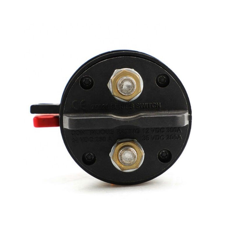 12V 24V DC 300A Battery Cut Off Auto Car Truck Disconnect Battery Switch