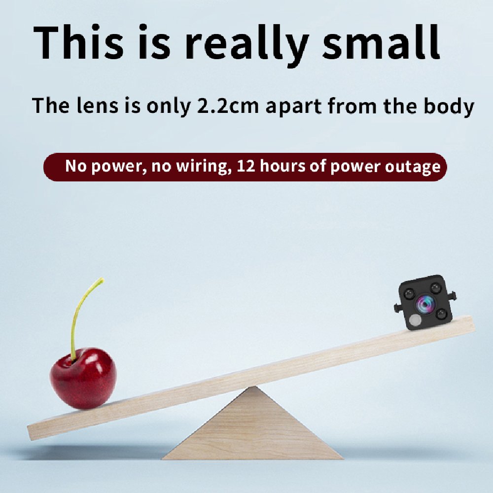 Battery Mini Hd Secret Indoor Security Body Camera With Audio and Video Recording Secret Mini Wifi Camera Security Micro Camera