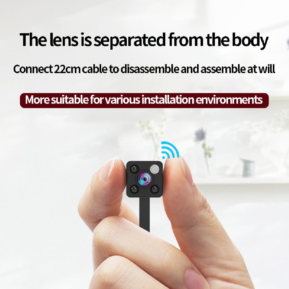 Battery Mini Hd Secret Indoor Security Body Camera With Audio and Video Recording Secret Mini Wifi Camera Security Micro Camera