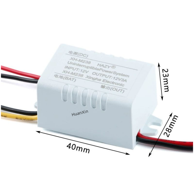 XH-M238 Power Module Emergency Power Switching blackout Auto Switching Battery Module UPS Uninterruptible Power Supply