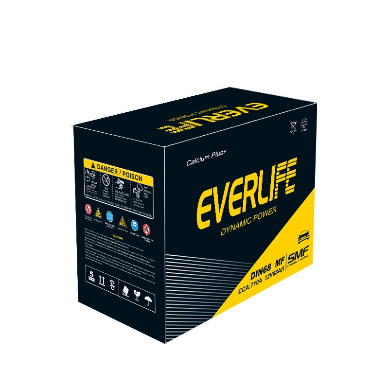 New 12V 74Ah Lead Acid Car Battery OEM Auto Batteries DIN74 Condition