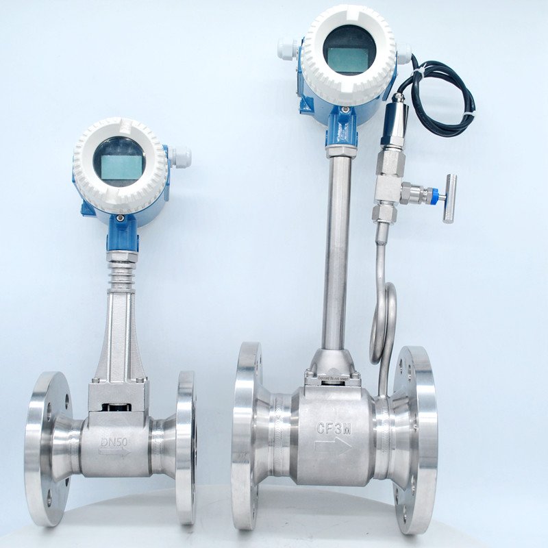 Low Price Yantai Auto Flow Meter Steam Flowmeter 4-20mA HART RS485 LUGB Vortex Flow Meter