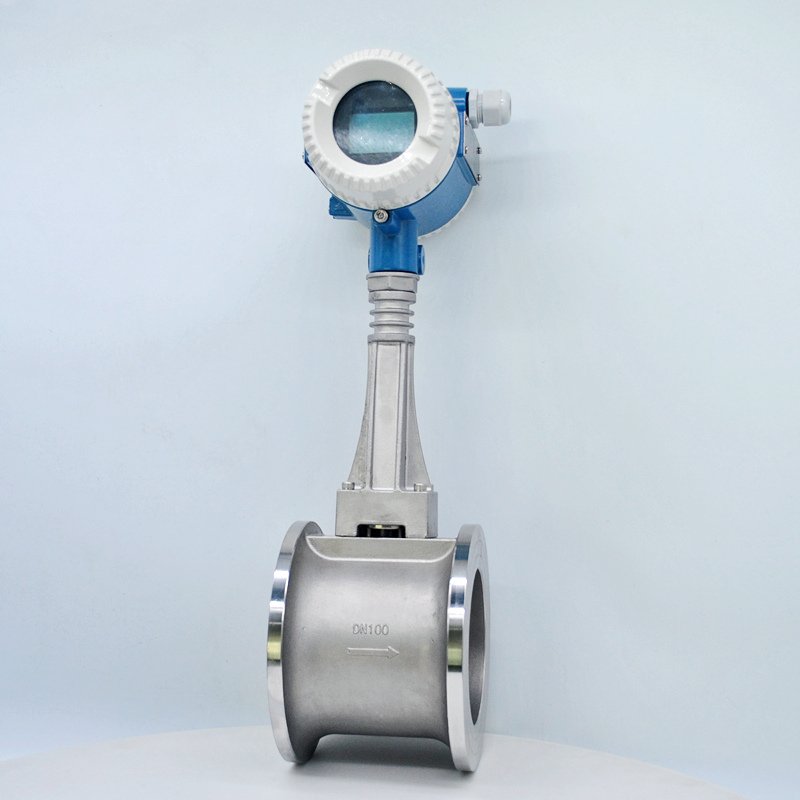 Low Price Yantai Auto Flow Meter Steam Flowmeter 4-20mA HART RS485 LUGB Vortex Flow Meter