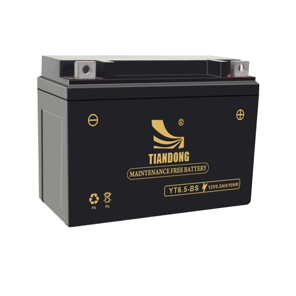 Maintenance Free Motorcycle Spare Parts Gel Battery 12v 6.5ah Motorcycle Accessories & Parts Auto Battery Scooter Battery