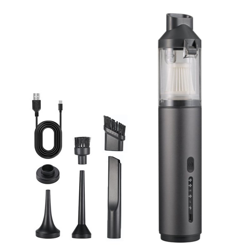 Cordless 16000Pa Portable Rechargeable Handheld Wireless Vacuum Cleaner for Vehicle Pet Hair Keyboard Desk Sofa Cleaning
