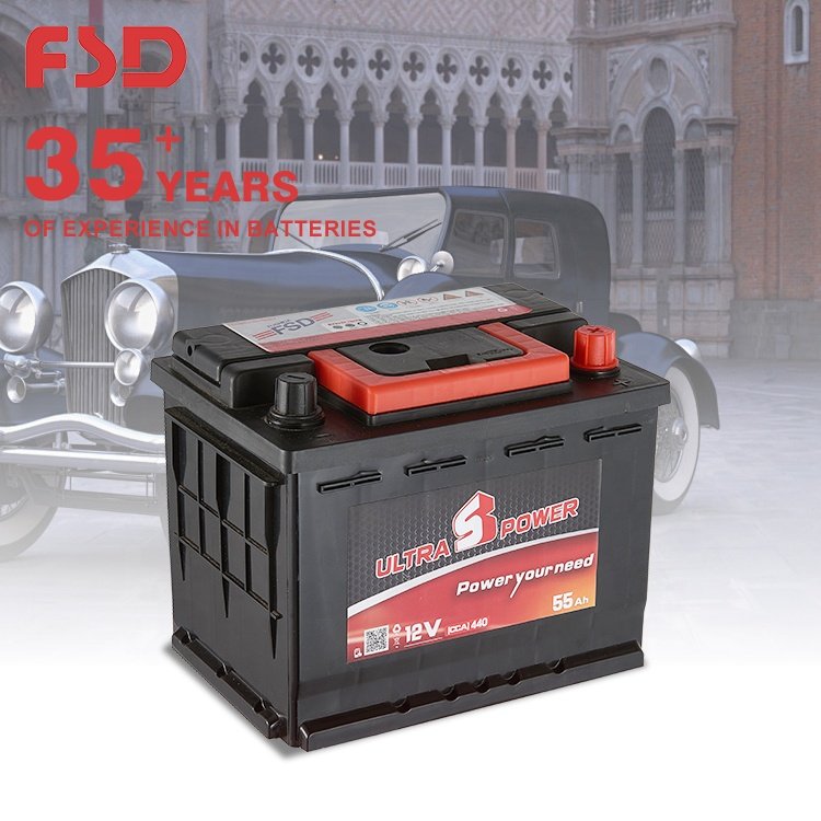 Long Cycle Life DIN Standard Electric Vehicles Boats Auto Battery Maintenance Free 12V 70Ah Lead Acid Car Battery