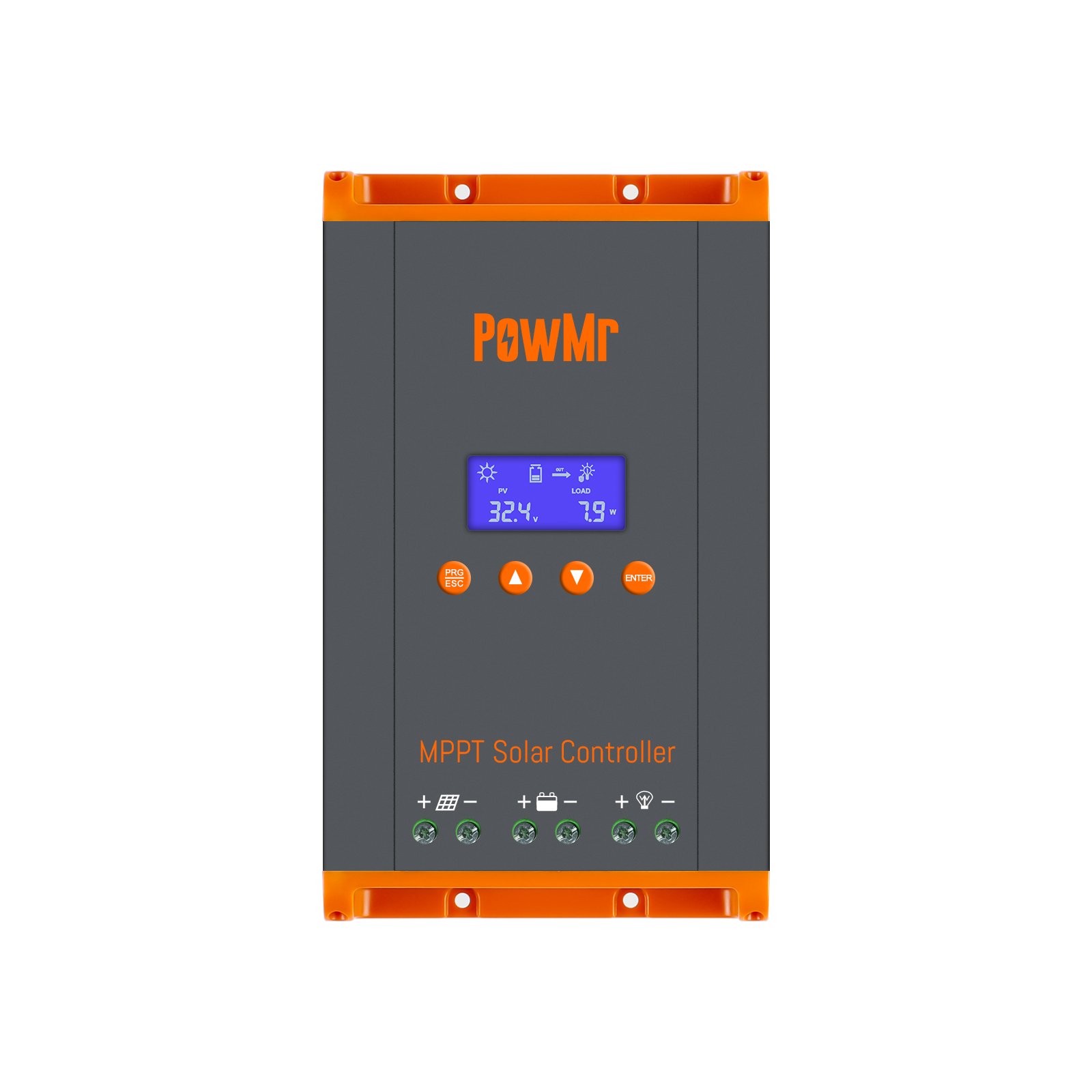 PowMr 12V 24V 36V 48V Solar PV Panel Battery Charger Controller Max PV 160V 60A MPPT Solar Charge Controller