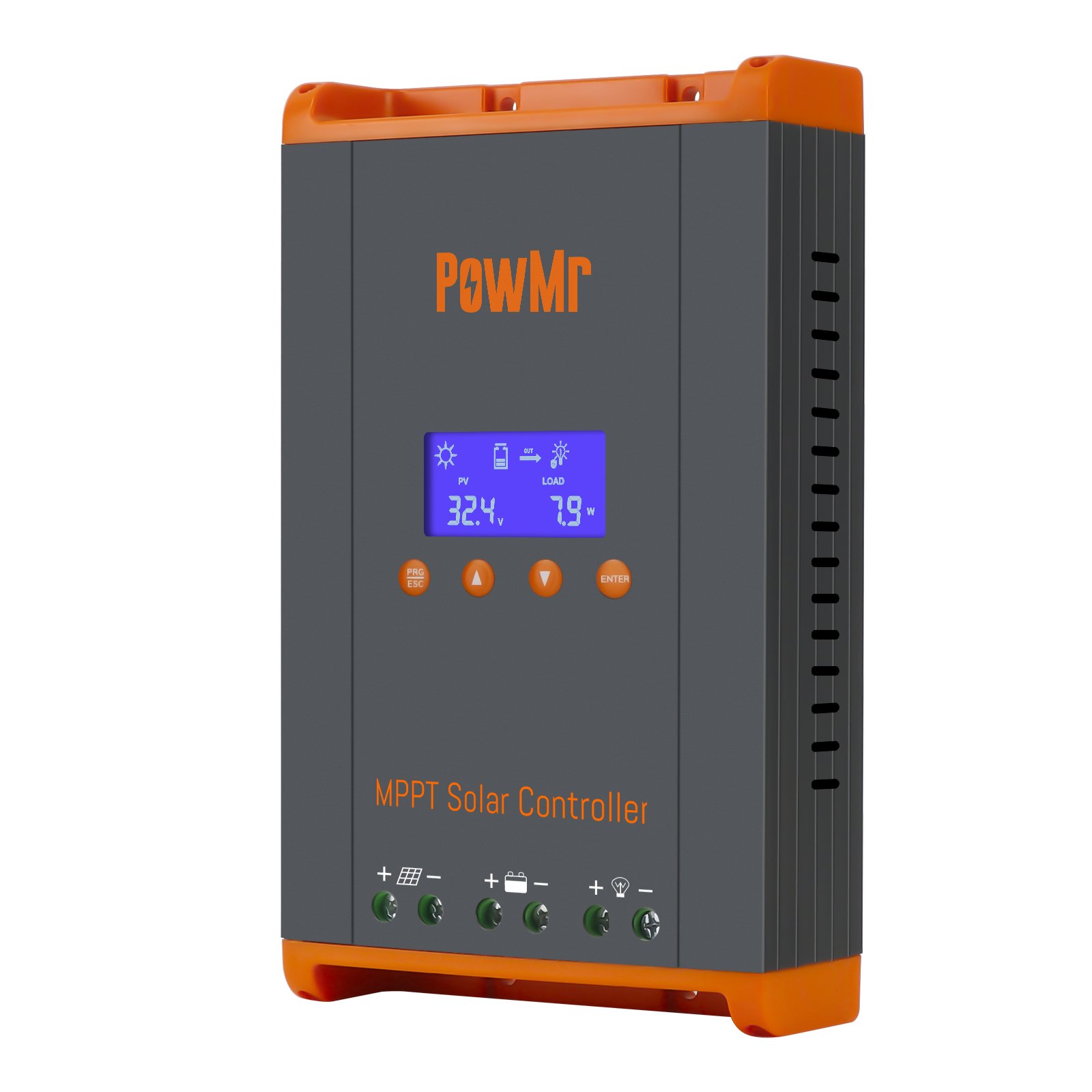 PowMr 12V 24V 36V 48V Solar PV Panel Battery Charger Controller Max PV 160V 60A MPPT Solar Charge Controller