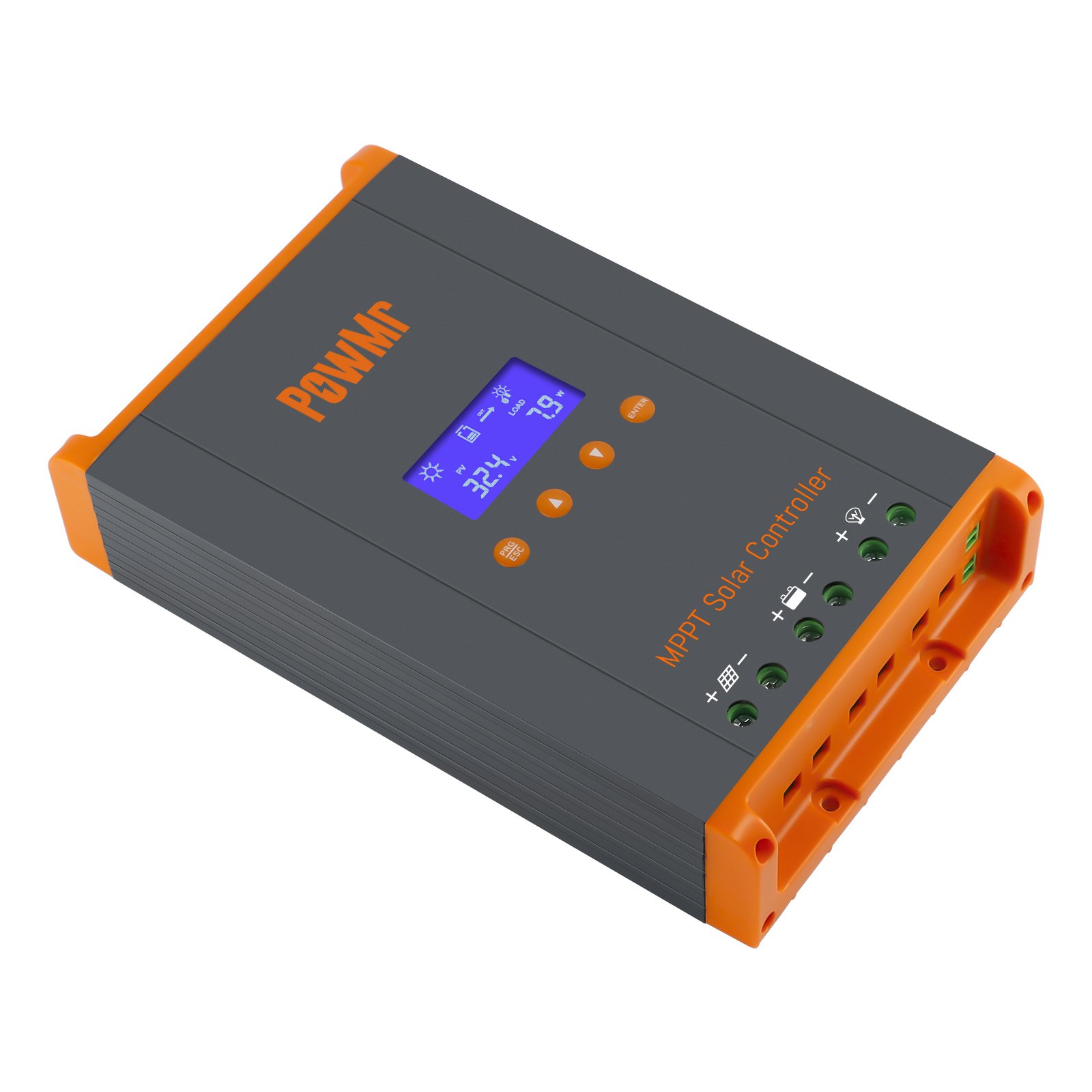 PowMr 12V 24V 36V 48V Solar PV Panel Battery Charger Controller Max PV 160V 60A MPPT Solar Charge Controller