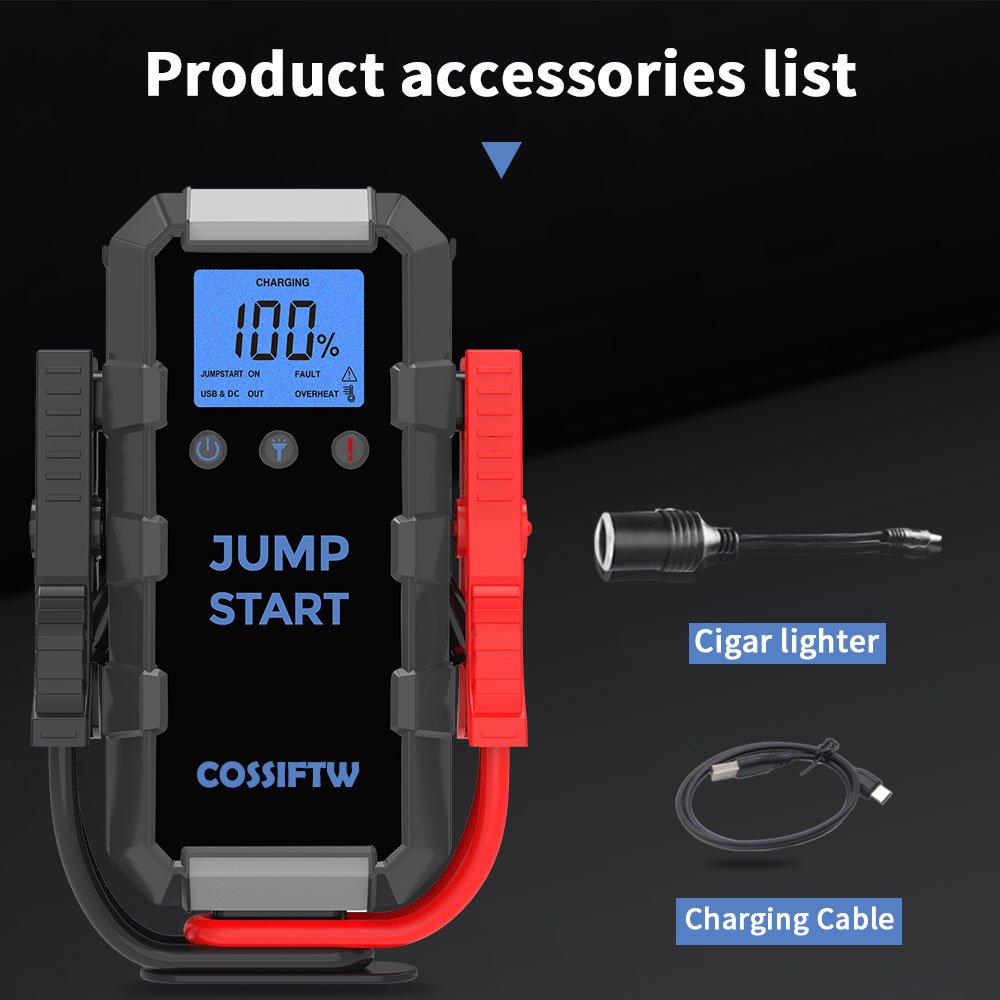 Jump Starter for Car Battery Boosters and Starters 1000A
