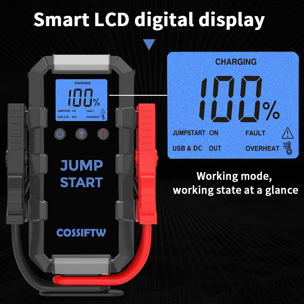 Jump Starter for Car Battery Boosters and Starters 1000A