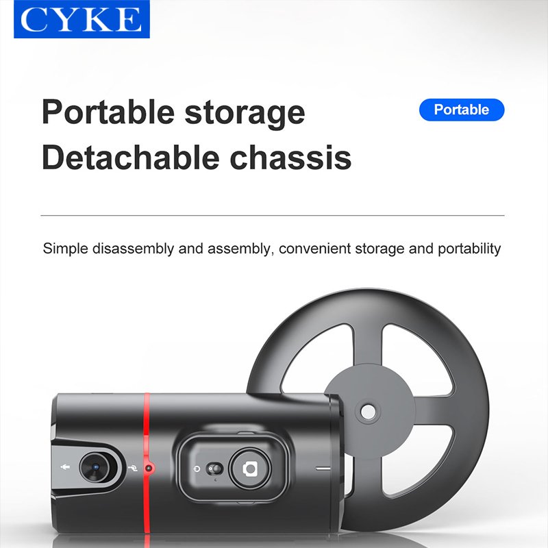 CYKE Auto Face Tracking Tripod With Remote 360 Rotation Tracking Phone Holder Smart Phone Moving Tripod for Shooting Video P02