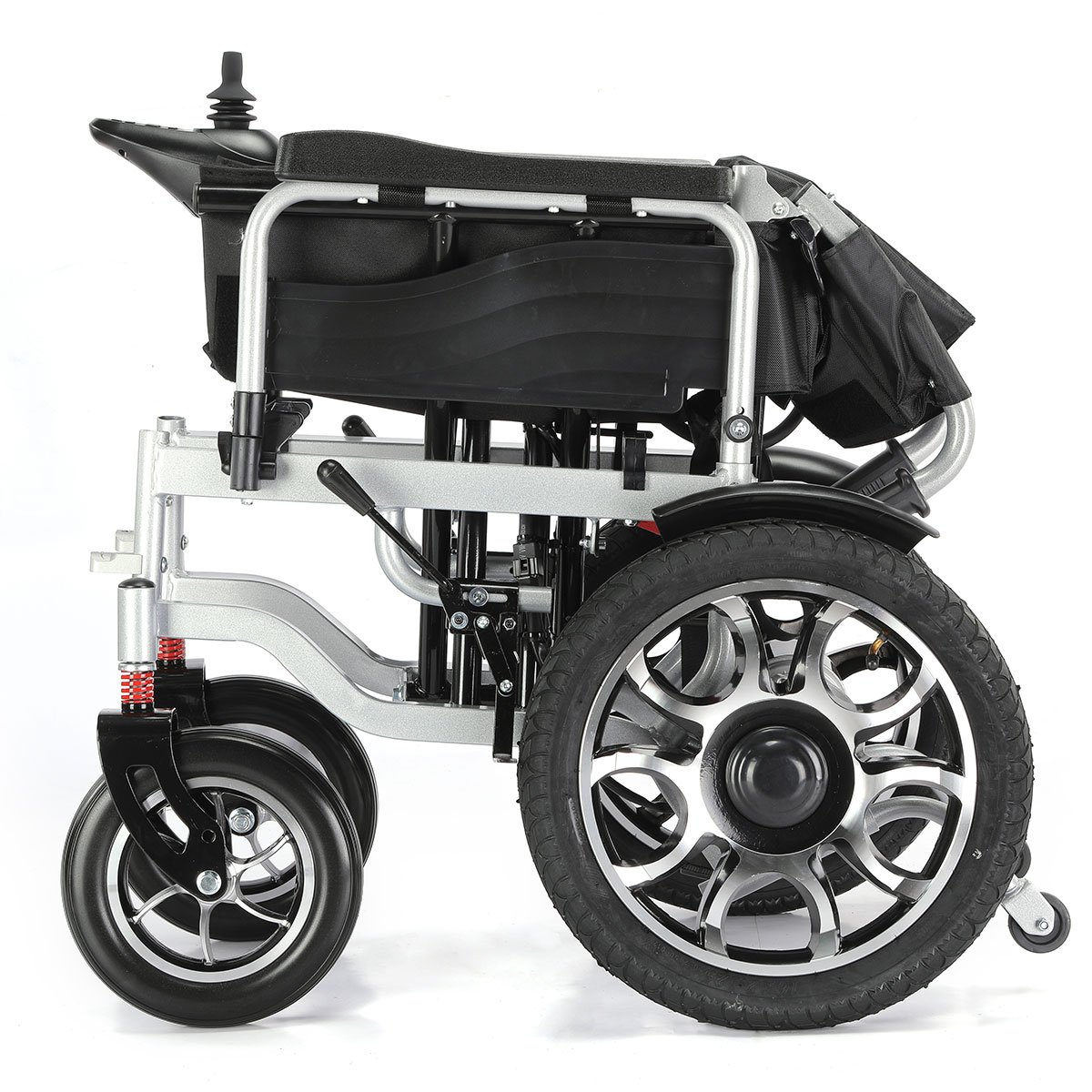 Wholesale High Power Folding Wheelchair All Terrain Outdoor Electric Wheelchair for the Disabled and Elderly