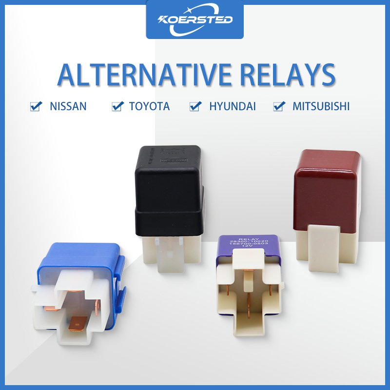 Brand New Alternative Automotive Relays for Nissan and Other Japanese Korean European American Cars 40A Rated Current