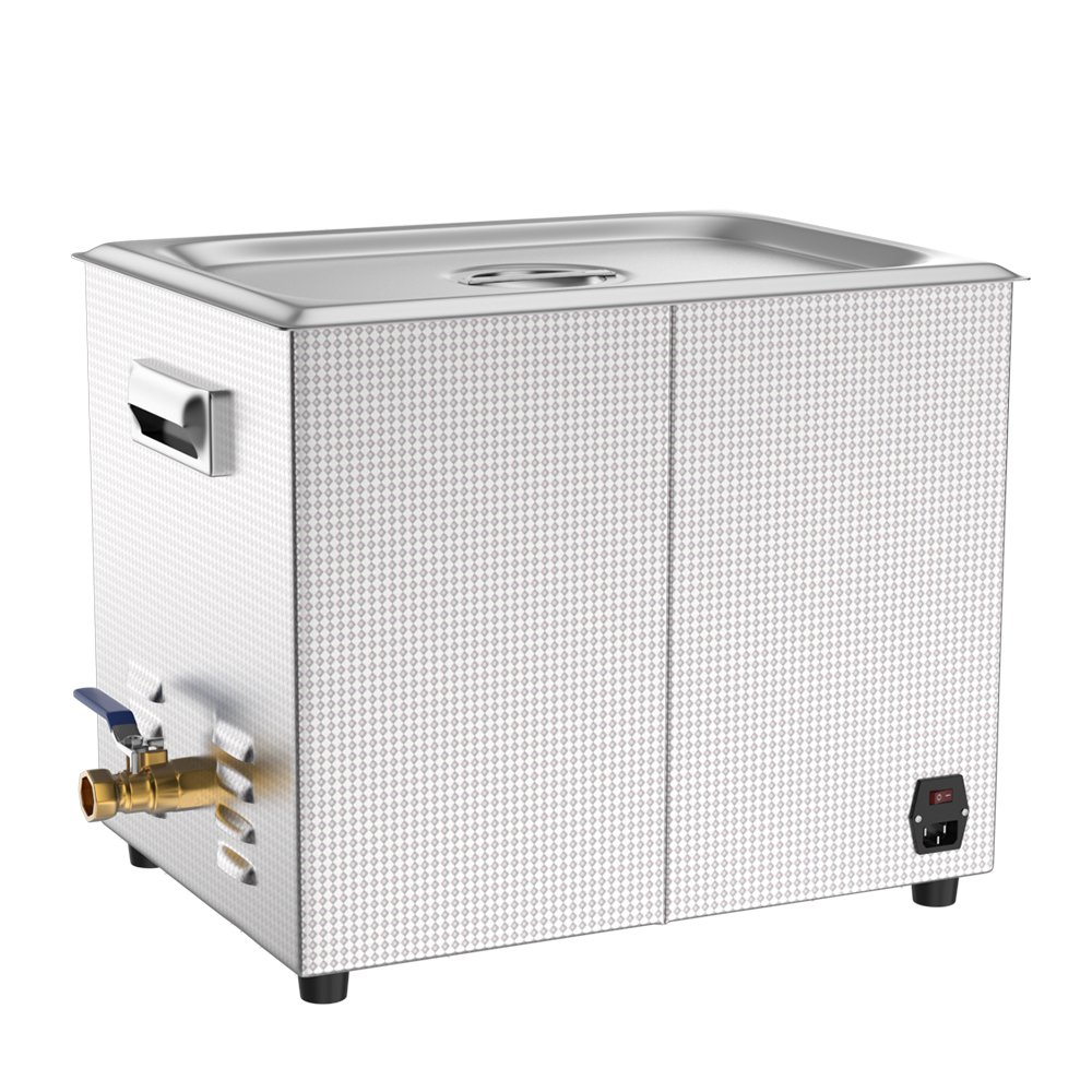 Desktop Stainless Steel Ultrasonic Cleaner 15L 3.96 Gal 360 W & 480 W & 540 W Digital Semiwaves & Full-wave Work Alternately