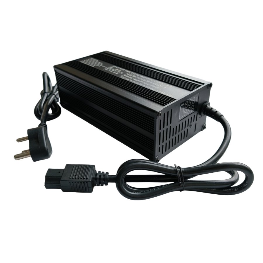60V8A Lithium Ion Battery Charger Digital Display Smart Charger for Forklift Pool Golf Car Charger