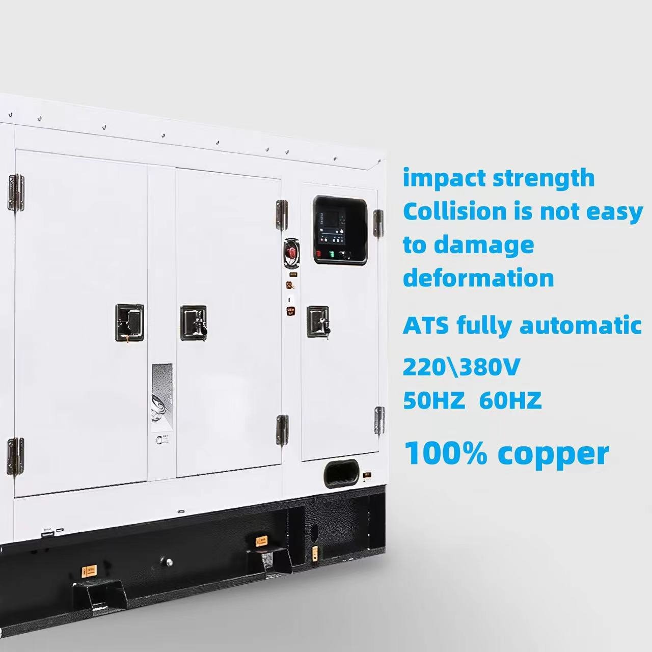 Cummins 1600KVA 1280KW Diesel Generator Set Open Type Three Phase Stamford Alternator Container Type